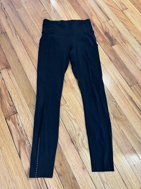 Lululemon Fast And Free 25” High Rise 4 BLACK